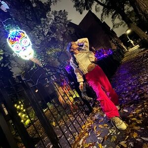 Love Tree Nylon Parachute Pants